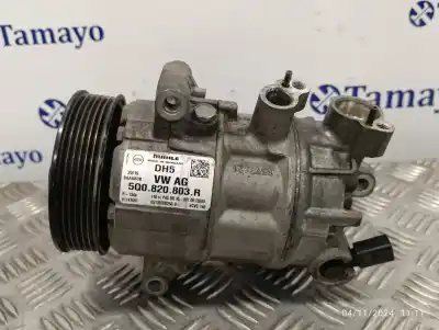 Second-hand car spare part AIR CONDITIONING COMPRESSOR for VOLKSWAGEN PASSAT BERLINA (3C2)  OEM IAM references 5Q0820803R 01141691 6CVC140