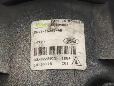 Автозапчастина б/у правий протитуман для ford c-max (cb7) (2010->) 1.6 titanium [1.6 ltr. - 85 kw tdci cat] посилання на oem iam 2n1115201ab  