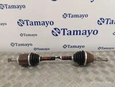 Peça sobressalente para automóvel em segunda mão transmissão dianteira esquerda por nissan juke (f15) tekna referências oem iam 