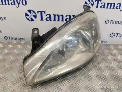 Second-hand car spare part left headlight for opel combo corsa c oem iam references 13195923 89312810 