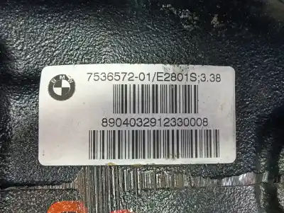 Second-hand car spare part rear differential for bmw x3 (e83) 3.0 turbodiesel cat oem iam references 753657201  