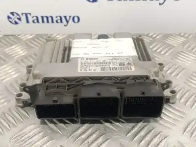 Peça sobressalente para automóvel em segunda mão centralina de motor uce por citroen c4 lim. sport referências oem iam 9677031180