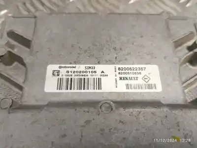 Second-hand car spare part ecu engine control for renault clio iii pack dynamique oem iam references s120200105a 8200522357 8200510536