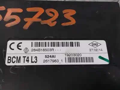 Автозапчастина б/у електронний модуль для renault captur i (j5_, h5_) 1.5 dci 90 посилання на oem iam 284b18503r 524ai 2320666