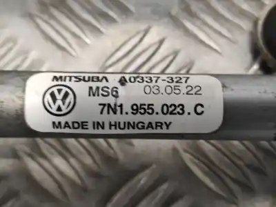 Автозапчастина б/у двигатель передніх склоочисників для seat alhambra (7n) 1.4 tsi посилання на oem iam 7n1955023 7n1955119 a0337327