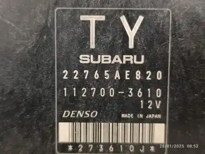 Second-hand car spare part electronic module for subaru xv 2.0 cat oem iam references 22765ae820 1127003610 
