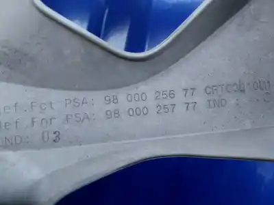Second-hand car spare part hub caps for citroen c3 1.1 collection oem iam references 9600025677  