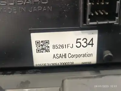 Second-hand car spare part multifunction display for subaru xv 2.0 cat oem iam references 85261fj534  