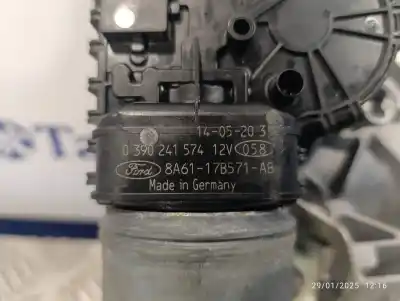 Second-hand car spare part front windshield wiper motor for ford fiesta vi (cb1, ccn) 1.25 oem iam references 3397021586 8a6117500ag 0390241574