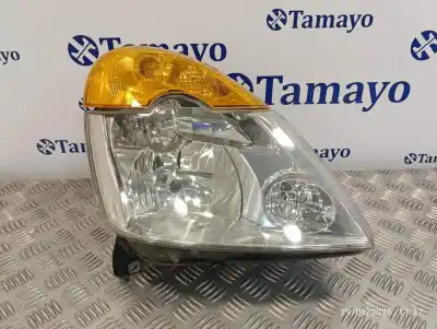 Second-hand car spare part right headlight for renault modus luxe privilege oem iam references 8200301831