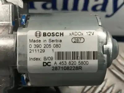 Pezzo di ricambio per auto di seconda mano motore tergicristallo posteriore per smart forfour eq forfour riferimenti oem iam 0390205080 287108228r 