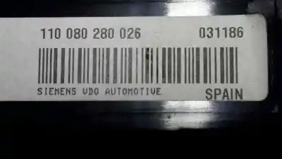 Автозапчастина б/у панель інструментів для seat leon (1p1) open посилання на oem iam 110080280026 a2c53029654 
