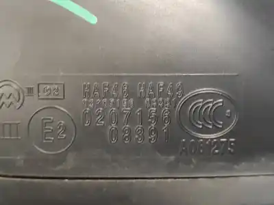 Peça sobressalente para automóvel em segunda mão espelho retrovisor esquerdo por citroen c3 1.1 collection referências oem iam 0207156 a081275 