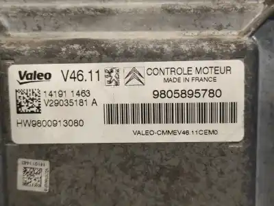 Second-hand car spare part ecu engine control for citroen c3 1.1 collection oem iam references v29035181a 9805895780 9800913080