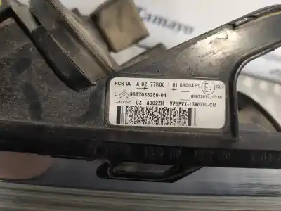 Second-hand car spare part left headlight for citroen c3 1.1 collection oem iam references 9677038280  