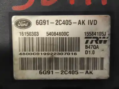 Peça sobressalente para automóvel em segunda mão abs por ford s-max (ca1) * referências oem iam 6g912c405ak 54084800c 16150303