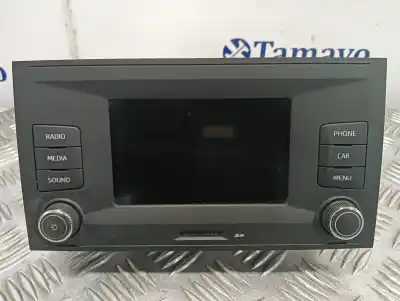 Gebrauchtes Autoersatzteil AUDIOSYSTEM / RADIO-CD zum SEAT IBIZA SC (6P5)  OEM-IAM-Referenzen 5F0035871B 5145533 2014DJ5424