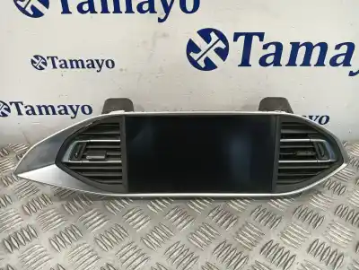 Peça sobressalente para automóvel em segunda mão display gps / multimídia por peugeot 308 sw 1.6 hdi referências oem iam 982847698000
