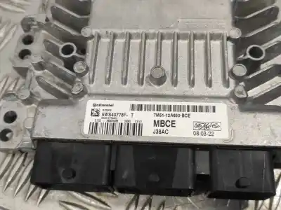 Second-hand car spare part ecu engine control for ford focus lim. (cb4) business oem iam references 7m5112a650bce 5ws40778ft j38ac