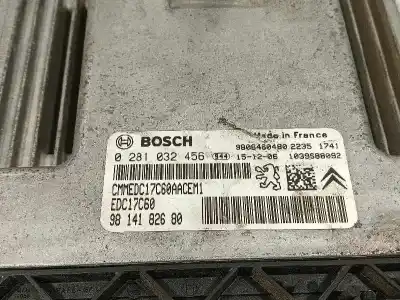 Second-hand car spare part ecu engine control for citroen c4 cactus feel oem iam references 0281032456 9806460480 9814182680