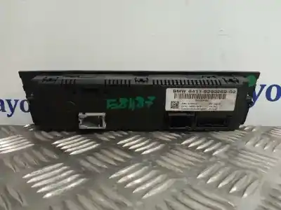 Peça sobressalente para automóvel em segunda mão comando de sofagem (chauffage / ar condicionado) por bmw x1 (e84) xdrive 28 i referências oem iam 64119292262 bh929226202 a2c80942305