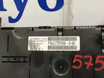 Peça sobressalente para automóvel em segunda mão quadrante por citroen c4 picasso i monospace (ud_) 1.6 hdi referências oem iam p9663755980  