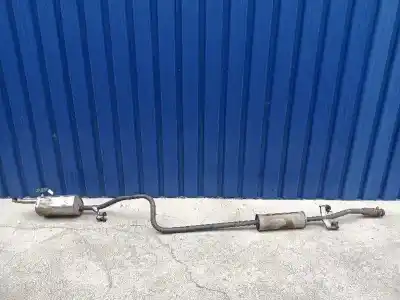 Second-hand car spare part complete exhaust pipe for peugeot 208 i (ca_, cc_) 1.2 vti 82 oem iam references 