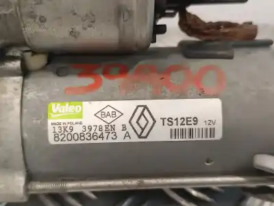 Second-hand car spare part starter motor for dacia logan mcv * oem iam references 8200836473a ts12e9 