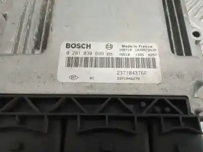 Second-hand car spare part ecu engine control for renault captur * oem iam references 0281030899 237104376r 237104627r