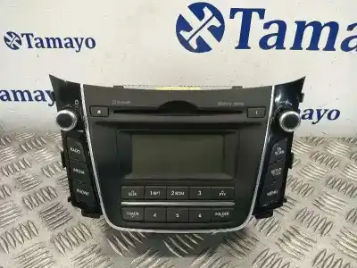 Peça sobressalente para automóvel em segunda mão sistema de áudio / rádio cd por hyundai i30 (gd) * referências oem iam ac110a6ee