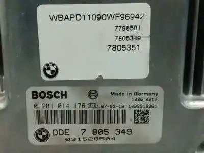 Second-hand car spare part ecu engine control for bmw x3 (e83) * oem iam references dde7805349 0281014176 7798501
