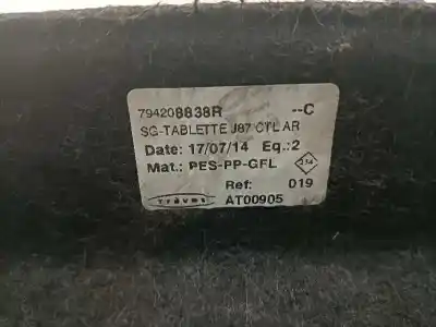 Second-hand car spare part parcel shelf for renault captur * oem iam references 794208838r at00905 