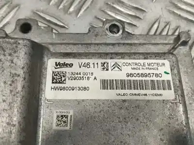 Second-hand car spare part ecu engine control for citroen ds3 * oem iam references 9805895780 hw9800913080 