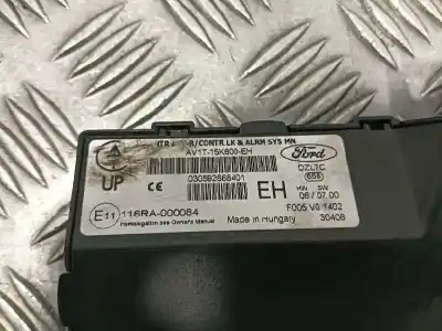 Pezzo di ricambio per auto di seconda mano modulo elettronico per ford fiesta (ccn) trend riferimenti oem iam av1t15k600eh f005v01402 116ra000084