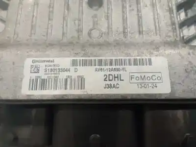 Автозапчастина б/у ебу контролер двигуна для ford c-max (cb7) (2010->) 1.6 titanium [1.6 ltr. - 85 kw tdci cat] посилання на oem iam s18013304 sid807evo av6112a650y