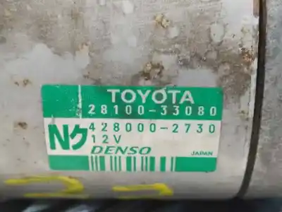 Автозапчастина б/у двигун запускається для toyota auris (_e15_) 1.4 d-4d (nde150_) посилання на oem iam 2810033080 2810033080 4280002730