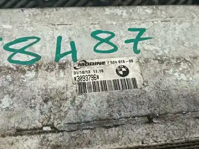 Peça sobressalente para automóvel em segunda mão intercooler por bmw x1 (e84) xdrive 28 i referências oem iam 752491608 3093796 