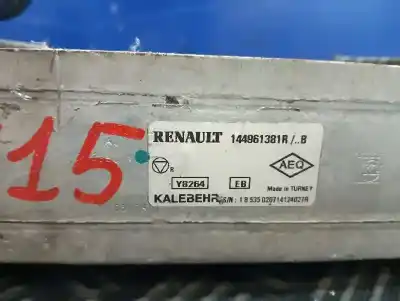 Second-hand car spare part intercooler for renault captur * oem iam references 144961381r  