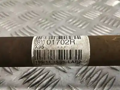 Pièce détachée automobile d'occasion transmission avant droite pour renault scénic iii (jz0/1_) 1.6 dci (jz00, jz12) références oem iam 391001702r ebj100mbc109 