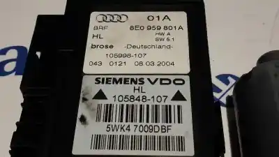 Second-hand car spare part left front window motor for audi a4 avant (8e) * oem iam references 8e0959801a 5wk47009dbf 0130821767