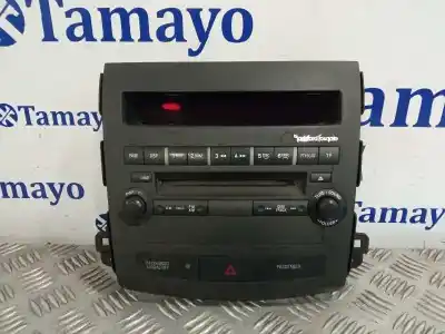 Second-hand car spare part AUDIO SYSTEM / RADIO CD for MITSUBISHI OUTLANDER (CW0) 2.0 DI-D CAT OEM IAM references 8002A539XA  