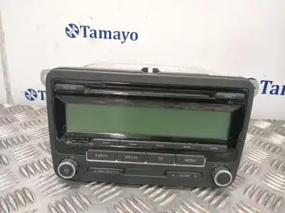 Peça sobressalente para automóvel em segunda mão SISTEMA DE ÁUDIO / RÁDIO CD por VOLKSWAGEN GOLF VI (5K1) * Referências OEM IAM 1K0035186AA  