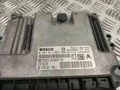 Second-hand car spare part ecu engine control for citroen c2 * oem iam references 9657061180 0281011861 9657061180