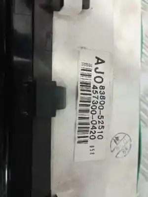 Автозапчасти б/у приборная доска за toyota yaris verso (ncp2/nlp2) 1.3 linea luna 86 cv / 63 kw ссылки oem iam 8380052510  