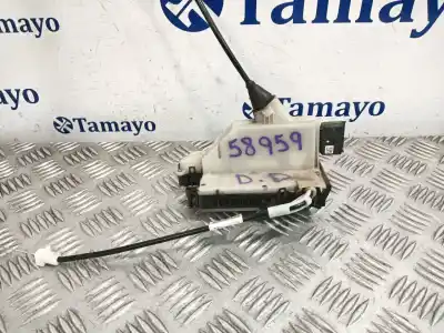 Second-hand car spare part front right door lock for peugeot 208 i (ca_, cc_) 1.2 vti 82 oem iam references 98125007b0