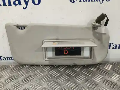 Recambio de automóvil de segunda mano de parasol derecho para nissan qashqai (j10) 1.6 16v cat referencias oem iam   