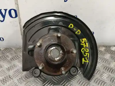 Recambio de automóvil de segunda mano de mangueta delantera derecha para nissan juke (f15) * referencias oem iam 400141kk0h  