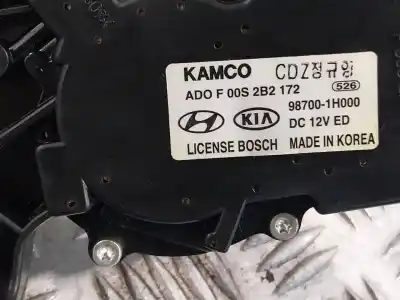 Peça sobressalente para automóvel em segunda mão motor do limpador traseiro por kia cee´d * referências oem iam 987001h000  