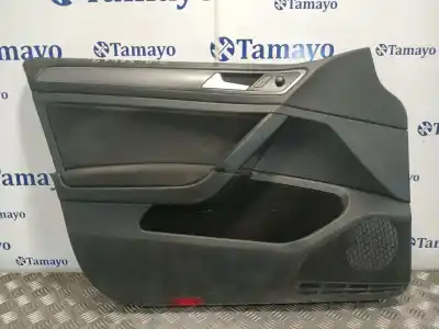 Second-hand car spare part LEFT FRONT DOOR TRIM for VOLKSWAGEN GOLF VII LIM. 1.2 TSI OEM IAM references 5G4868109  