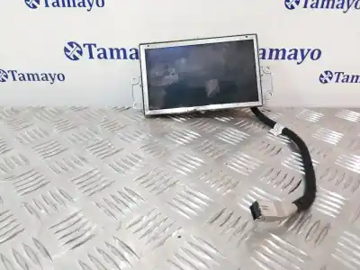 Second-hand car spare part multifunction display for citroen c4 coupe vts oem iam references 96735388